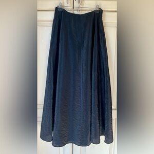 EUC Ralph Lauren A-Line Maxi Skirt Black. Sz 6 tartan label. Y2K